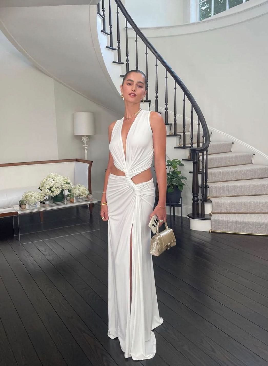 ISADORA | CUTOUT MAXI DRESS