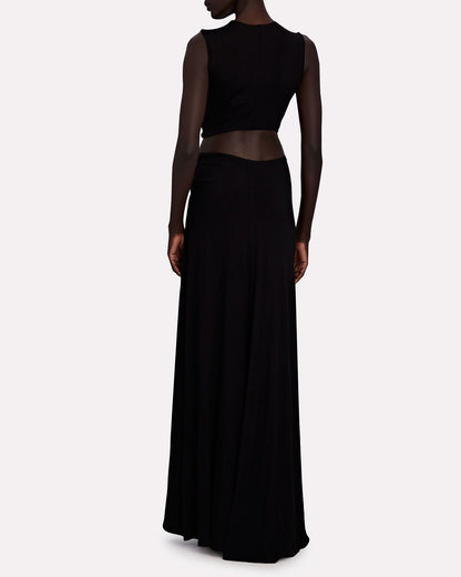 ISADORA | CUTOUT MAXI DRESS