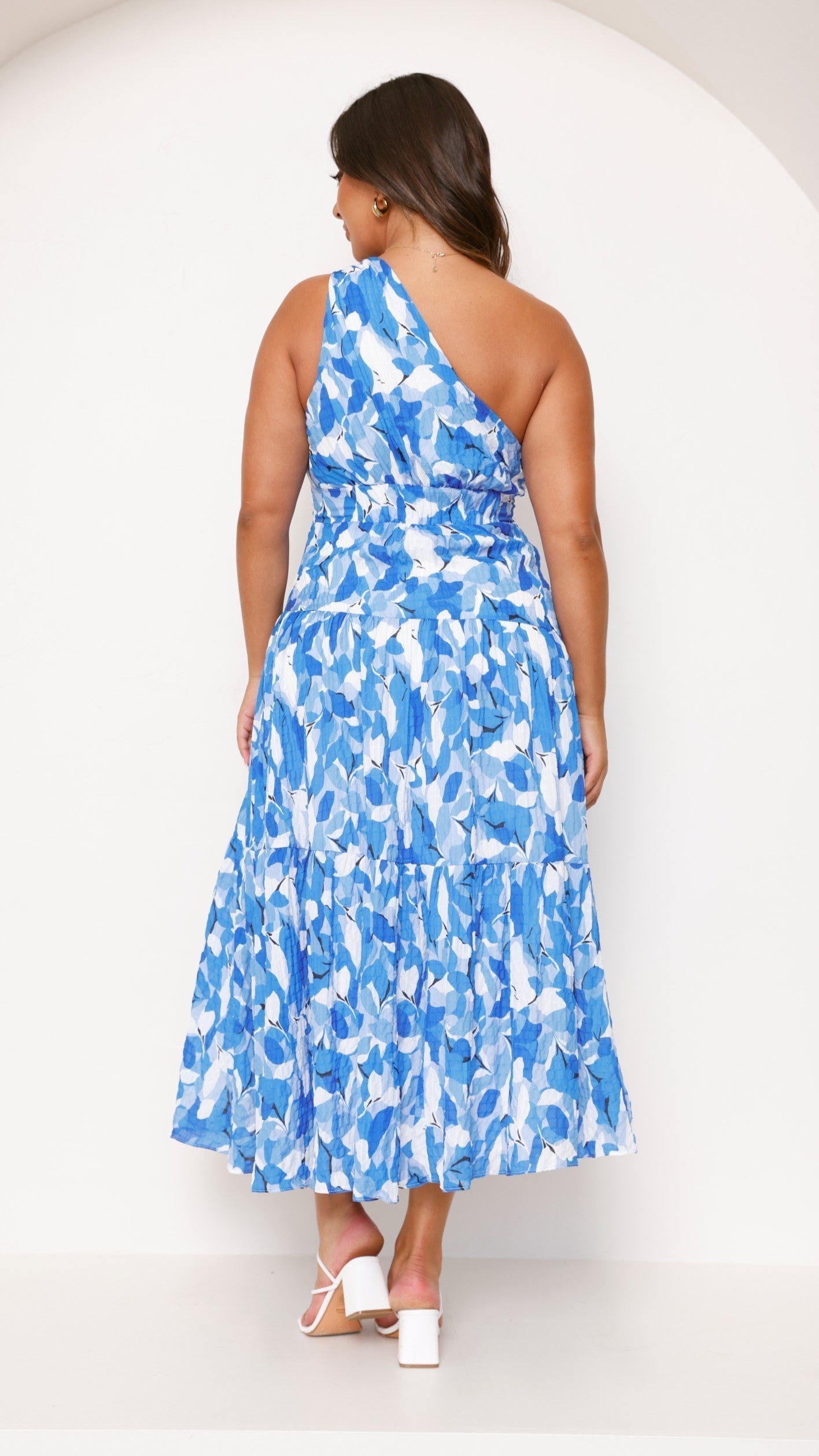 JOVIE | TIERED MIDI DRESS