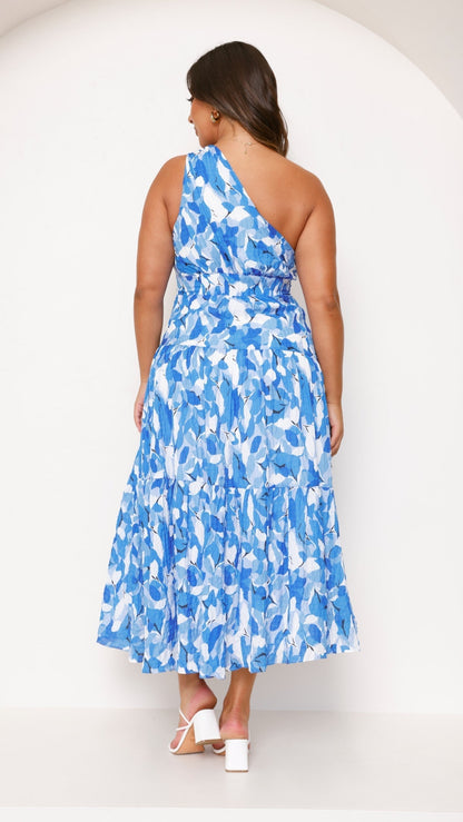 JOVIE | TIERED MIDI DRESS