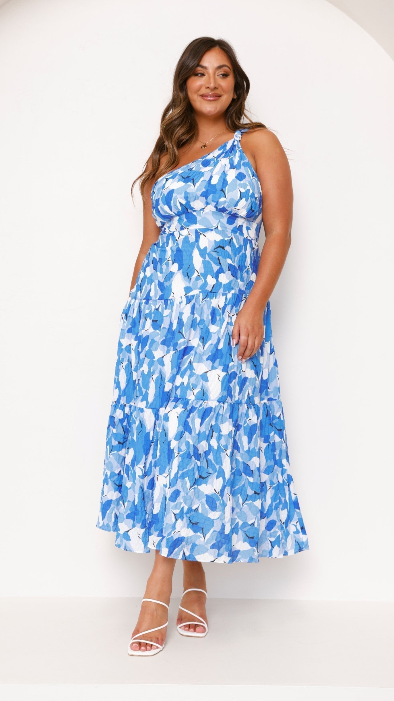 JOVIE | TIERED MIDI DRESS