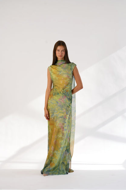 KARA | SHEATH MAXI DRESS