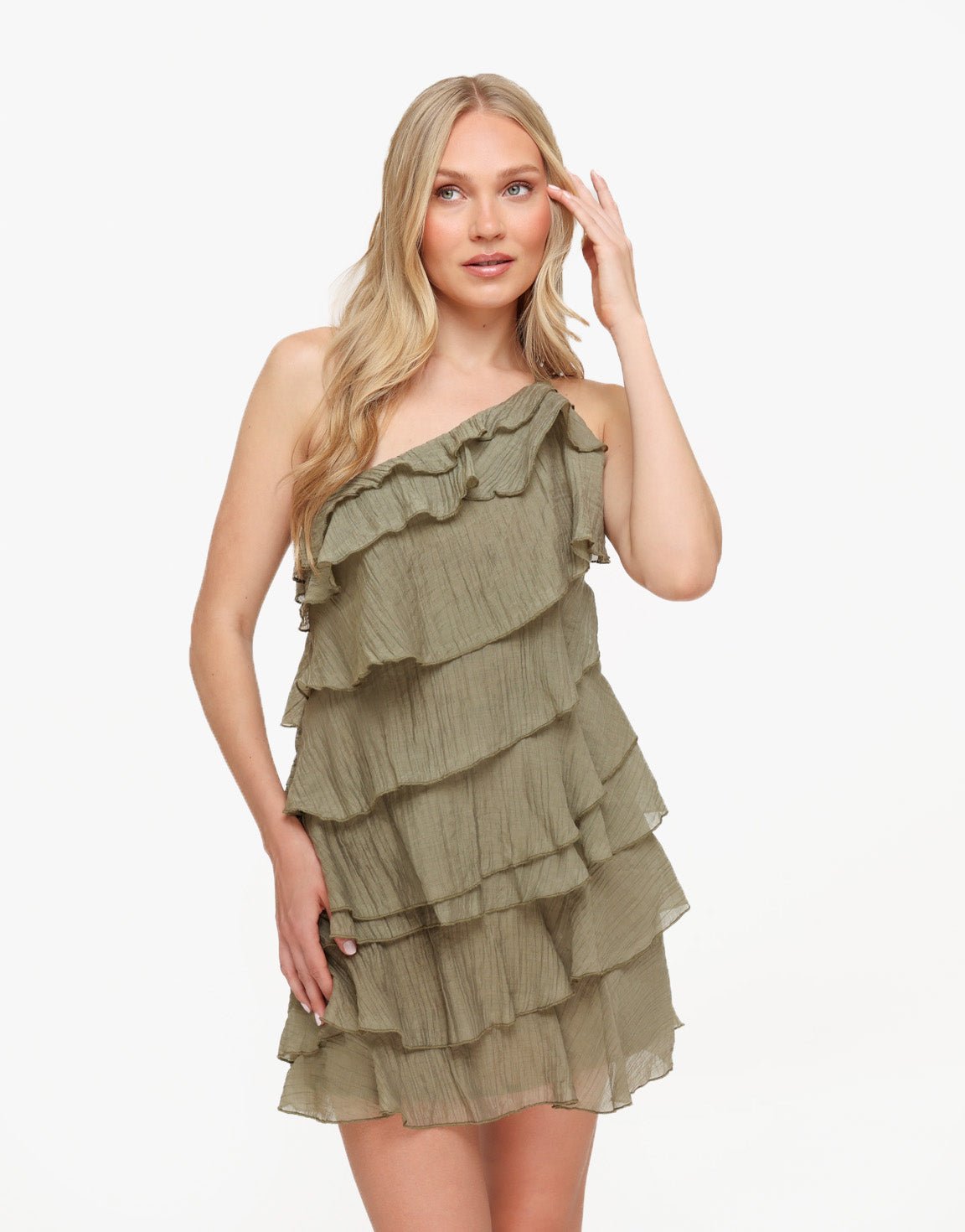 BEATRIZ | TIERED MINI DRESS
