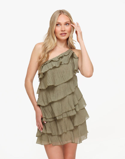 BEATRIZ | TIERED MINI DRESS
