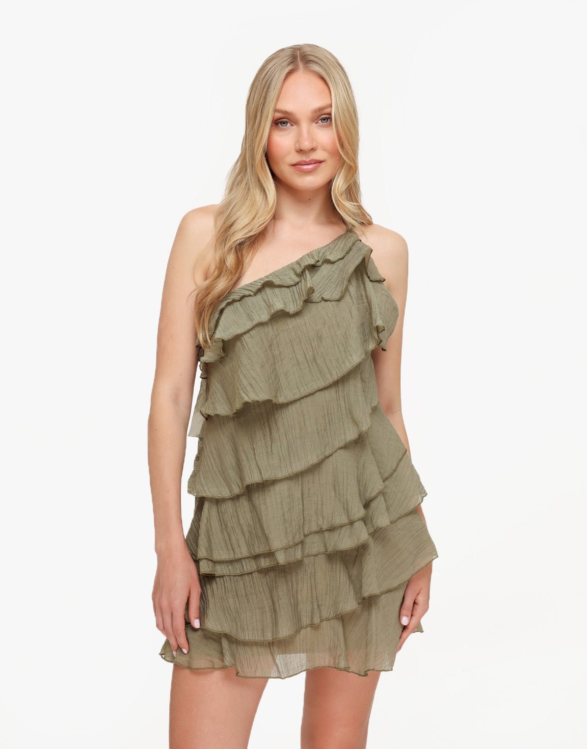 BEATRIZ | TIERED MINI DRESS