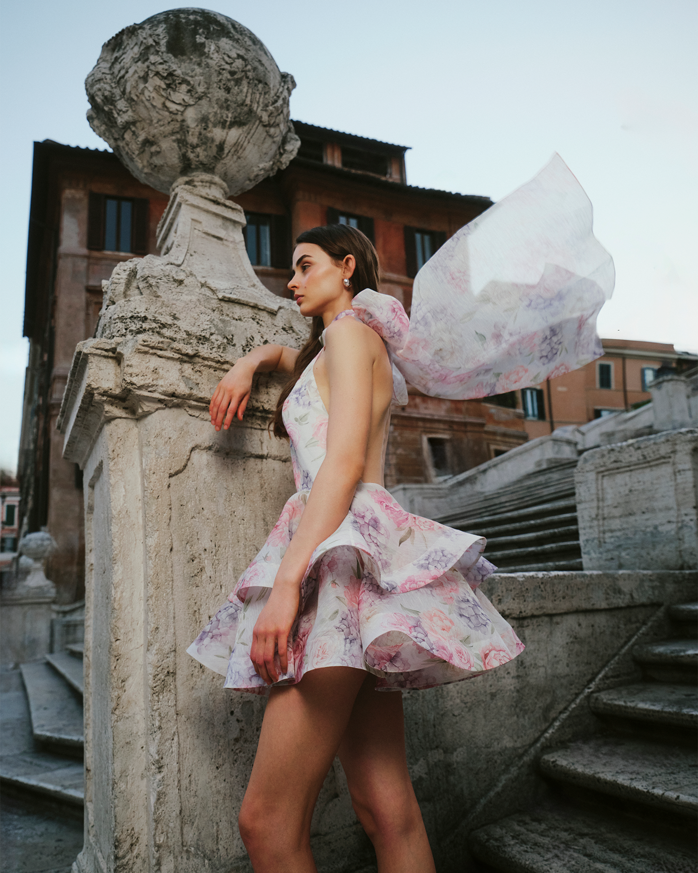 MARCELLA | HALTER MINI DRESS
