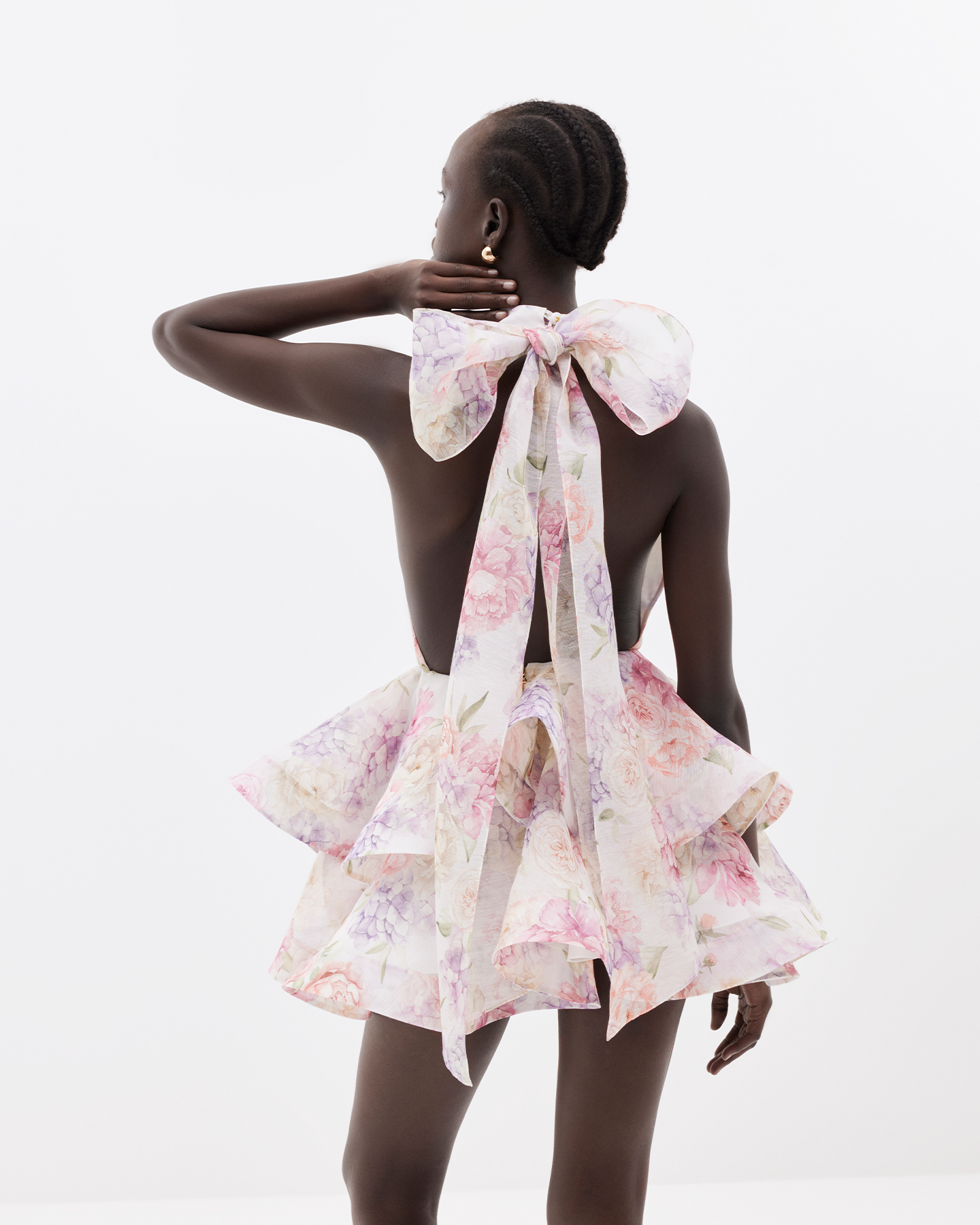 MARCELLA | HALTER MINI DRESS