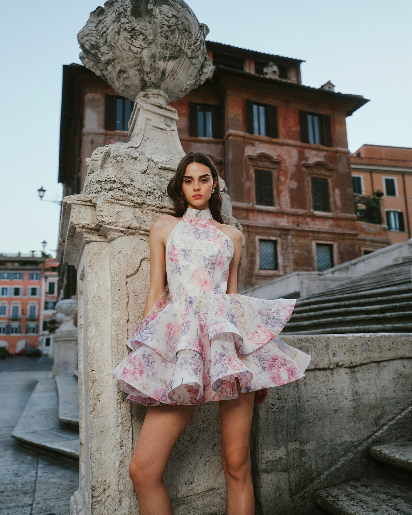 MARCELLA | HALTER MINI DRESS - Default