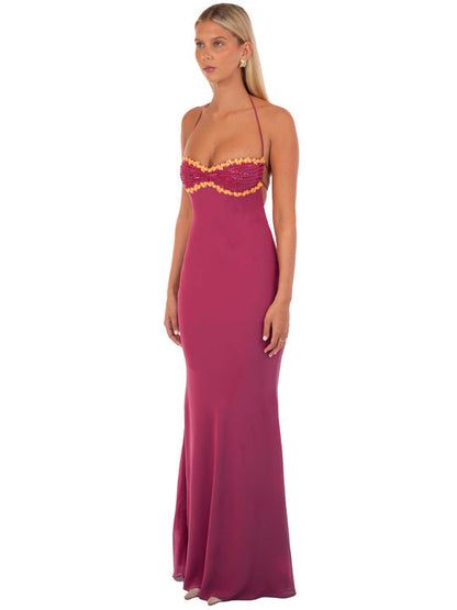 MARGO | SWEETHEART MAXI DRESS - Pink