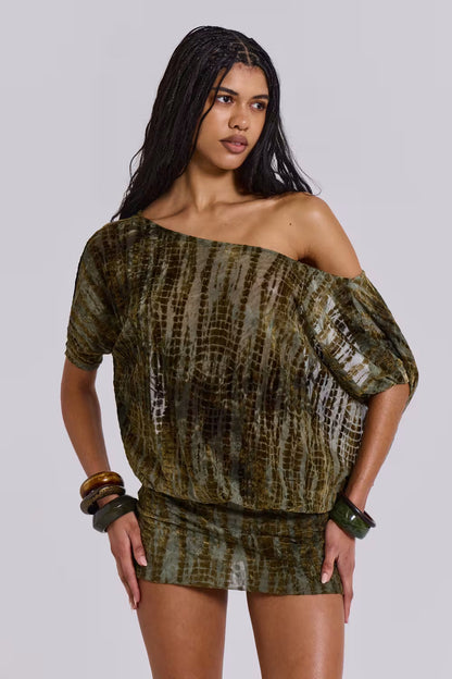 MARIBEL | BACKLESS MINI DRESS