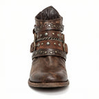 AILA | STUDDED ANKLE BOOTS