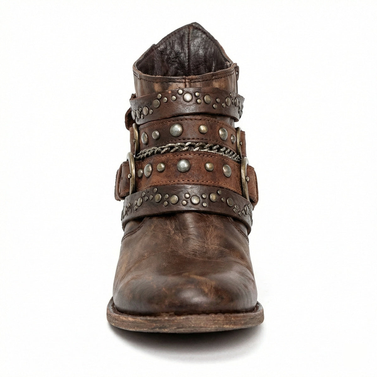 AILA | STUDDED ANKLE BOOTS