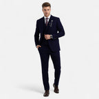 ALDEN | HERRINGBONE THREE-PIECE SUIT