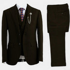 ALDEN | HERRINGBONE THREE-PIECE SUIT