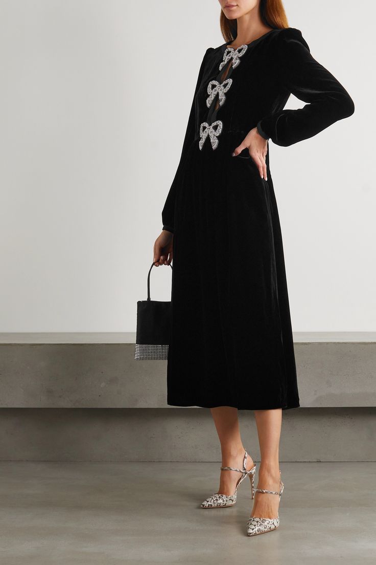 ALENKA | MIDI DRESS - Black