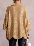 ALESSA | COLLARED KNIT TOP