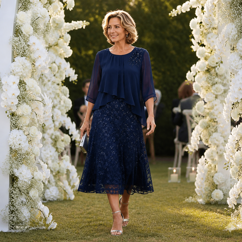 ALINTA | LACE MIDI DRESS
