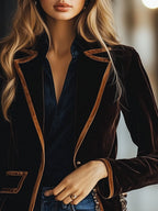 ALIZEE | CONTRAST BLAZER