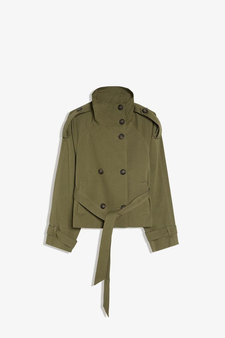 AMABEL | CROPPED TRENCH COAT