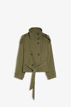 AMABEL | CROPPED TRENCH COAT