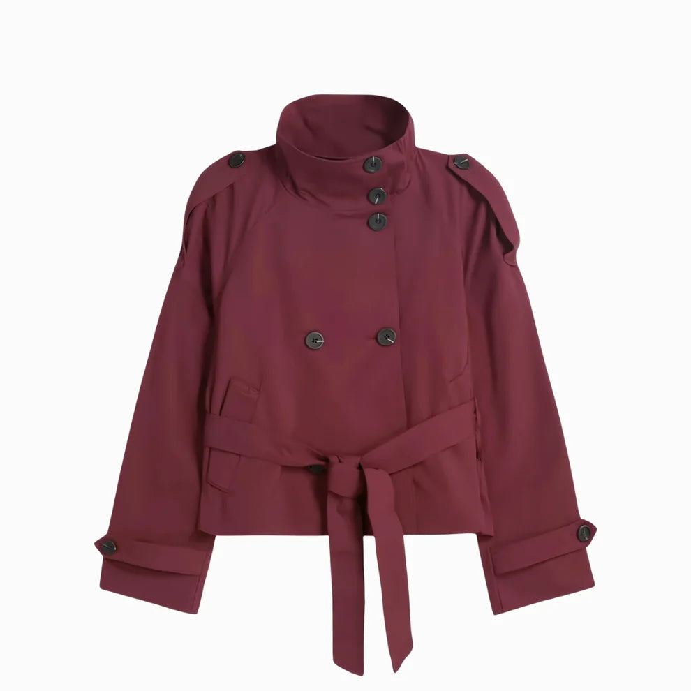 AMABEL | CROPPED TRENCH COAT