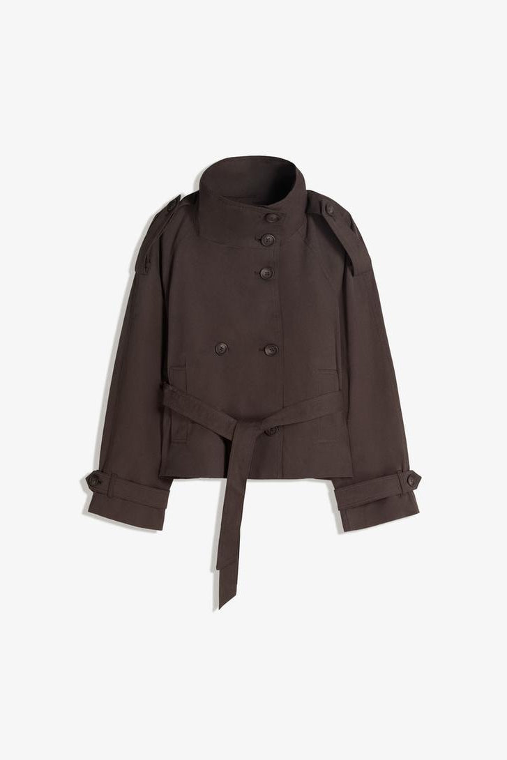 AMABEL | CROPPED TRENCH COAT