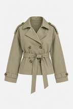 AMABEL | CROPPED TRENCH COAT
