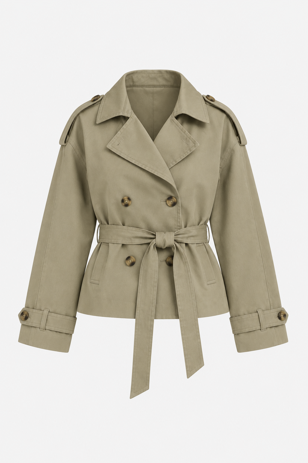AMABEL | CROPPED TRENCH COAT