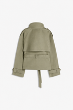AMABEL | CROPPED TRENCH COAT