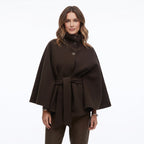 AMALIA | BELTED CAPE COAT