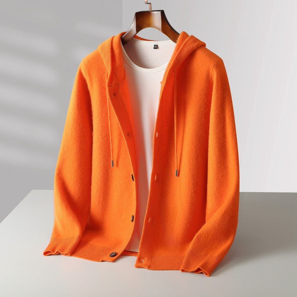 ANELA | HOODED TOP - Orange