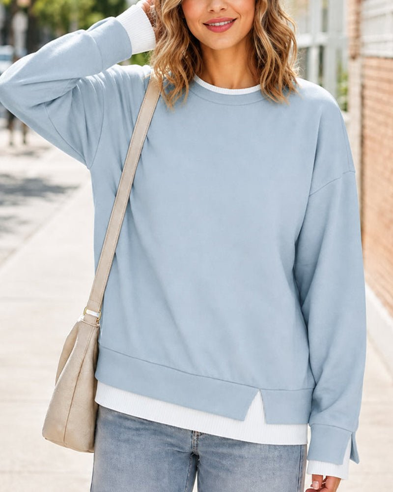 APOLLINE | CONTRAST TRIM TOP