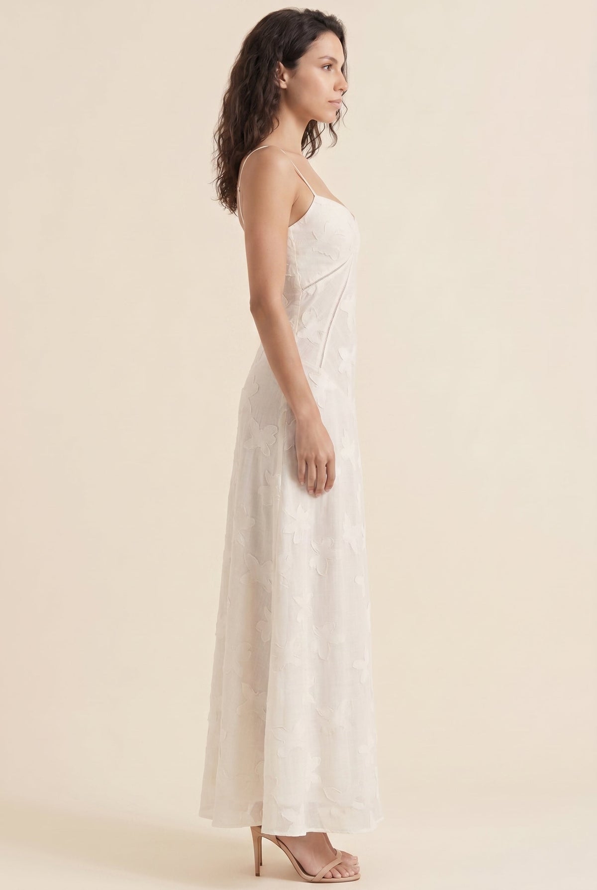 AURORE | LACE MAXI DRESS - Ivory