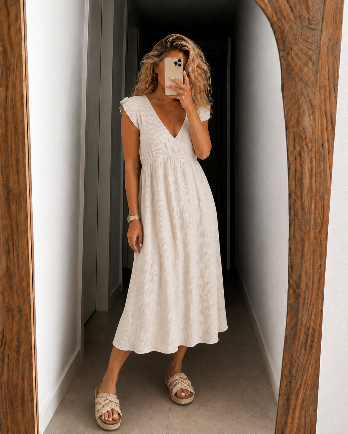 BELISANDE | MIDI DRESS