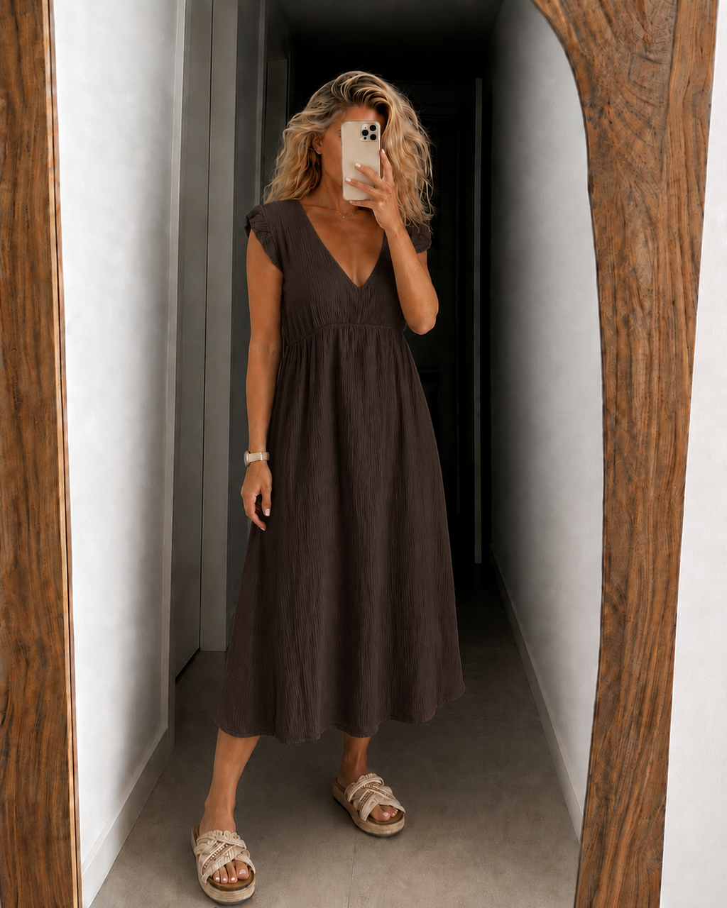 BELISANDE | MIDI DRESS