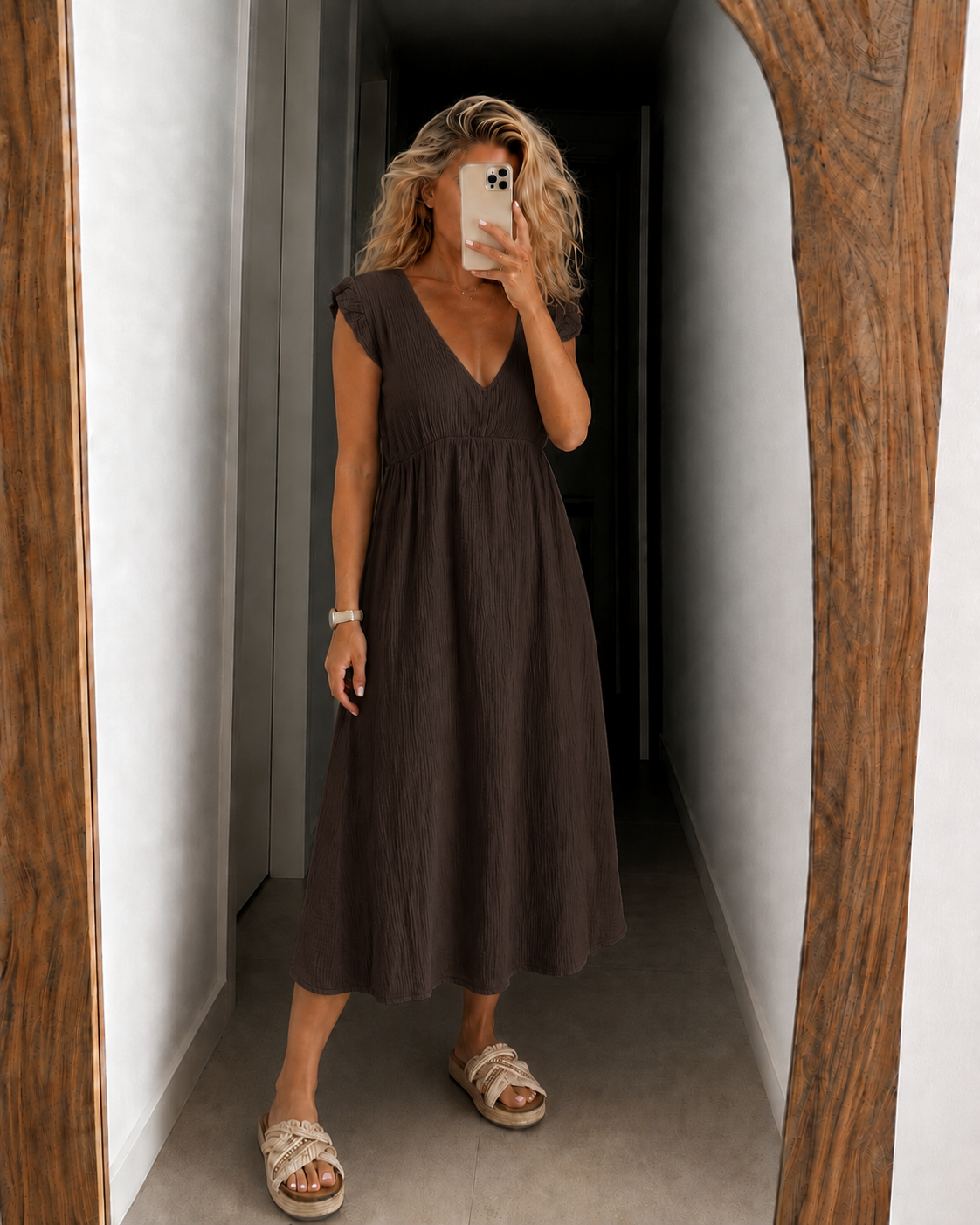 BELISANDE | MIDI DRESS