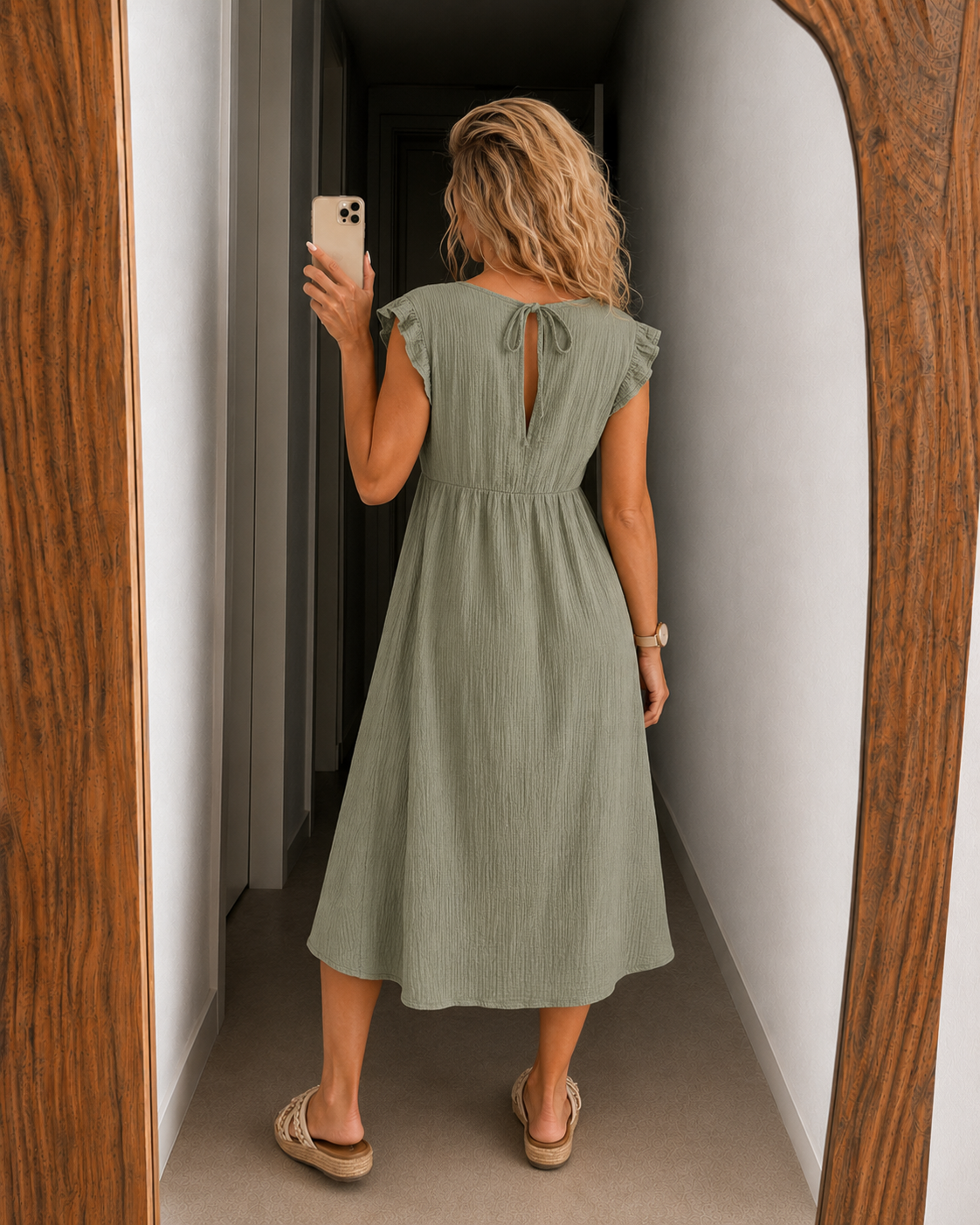 BELISANDE | MIDI DRESS