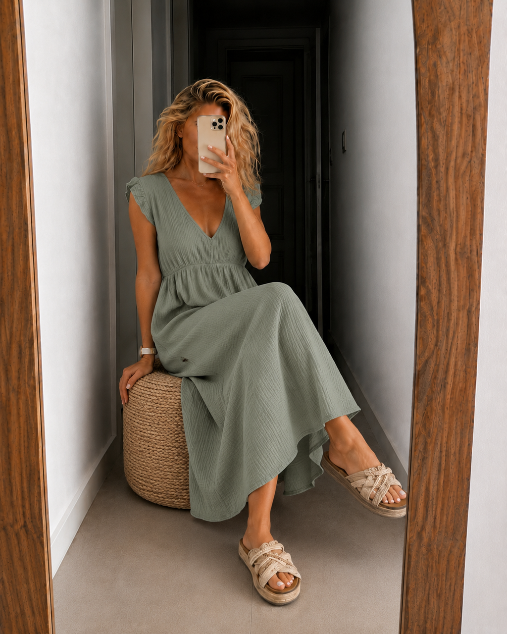 BELISANDE | MIDI DRESS