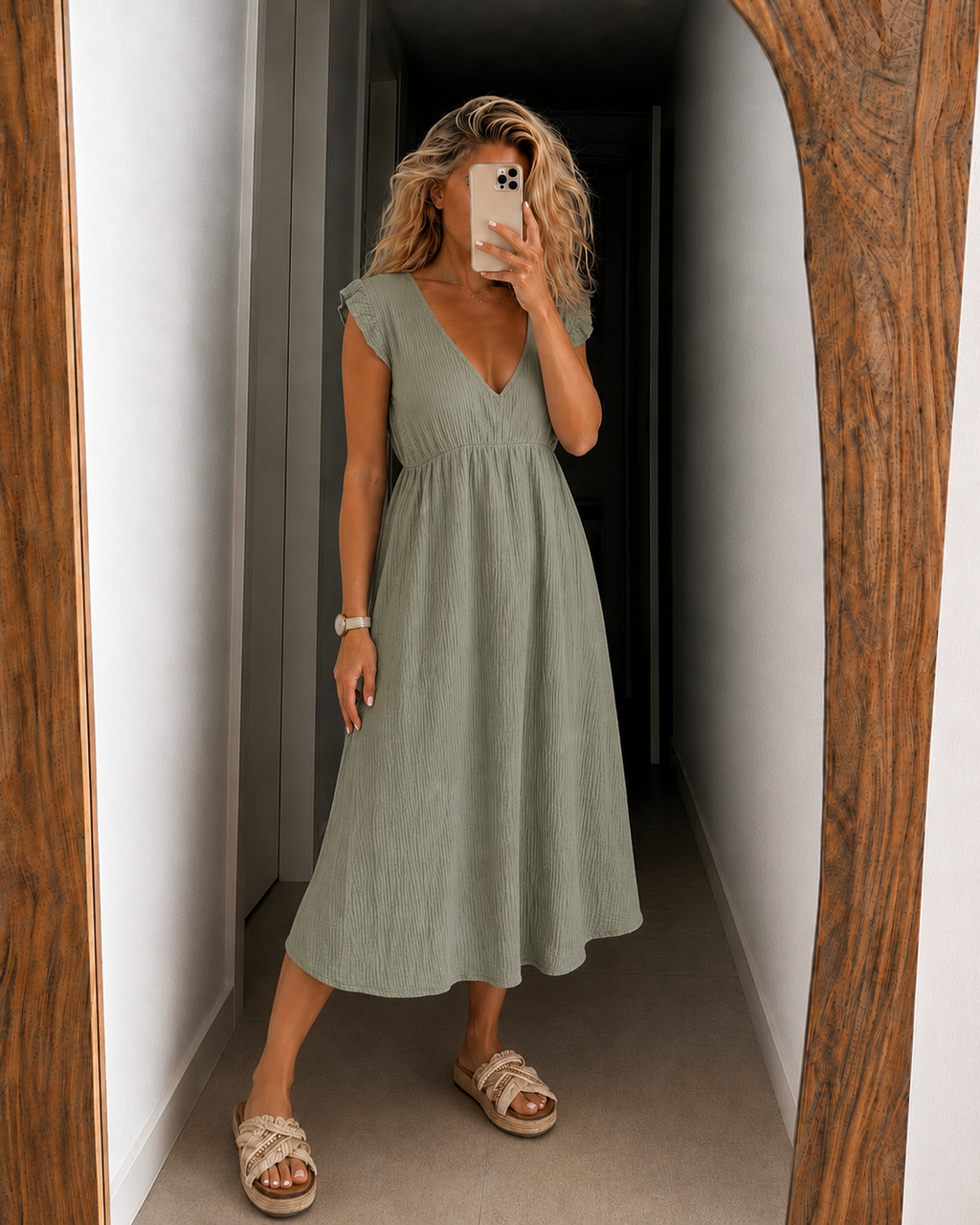 BELISANDE | MIDI DRESS