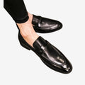 CALLUM | PENNY LOAFERS - Black