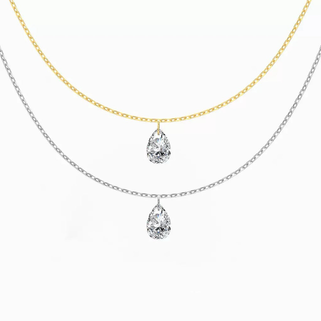 CERIDWEN | PEAR DROP NECKLACE - Gold