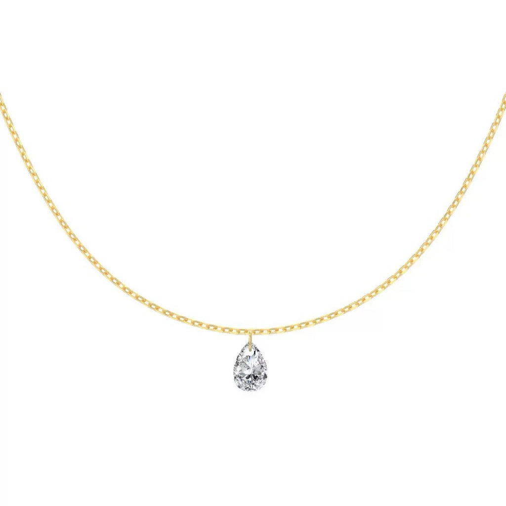 CERIDWEN | PEAR DROP NECKLACE - Gold