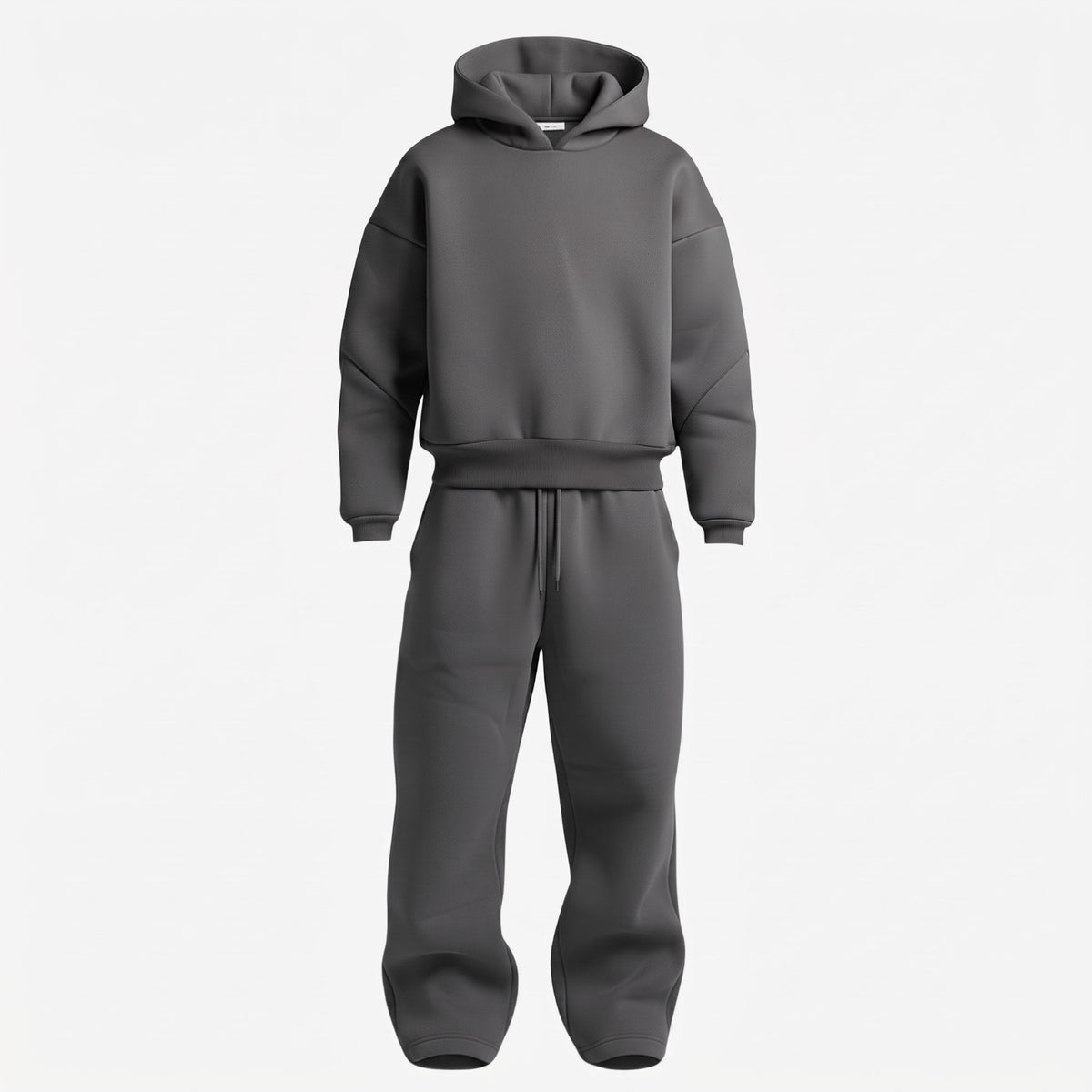 CYRUS | RELAXED HOODED TRACKSUIT - Dark Gray