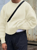 DARIO | CREW NECK SWEATER - Cream