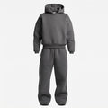 DARIUS | OVERSIZED HOODIE TRACKSUIT - Dark Gray