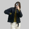 DELFINA | QUILTED JACKET - Black