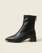 ELEANORA | BLOCK-HEEL ANKLE BOOTS