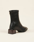 ELEANORA | BLOCK-HEEL ANKLE BOOTS