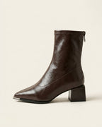 ELEANORA | BLOCK-HEEL ANKLE BOOTS