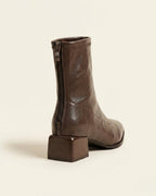 ELEANORA | BLOCK-HEEL ANKLE BOOTS